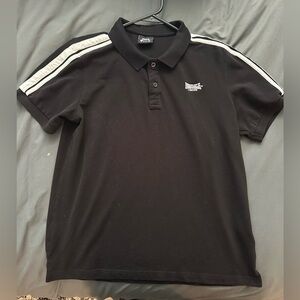 Men’s Black Lonsdale Polo L